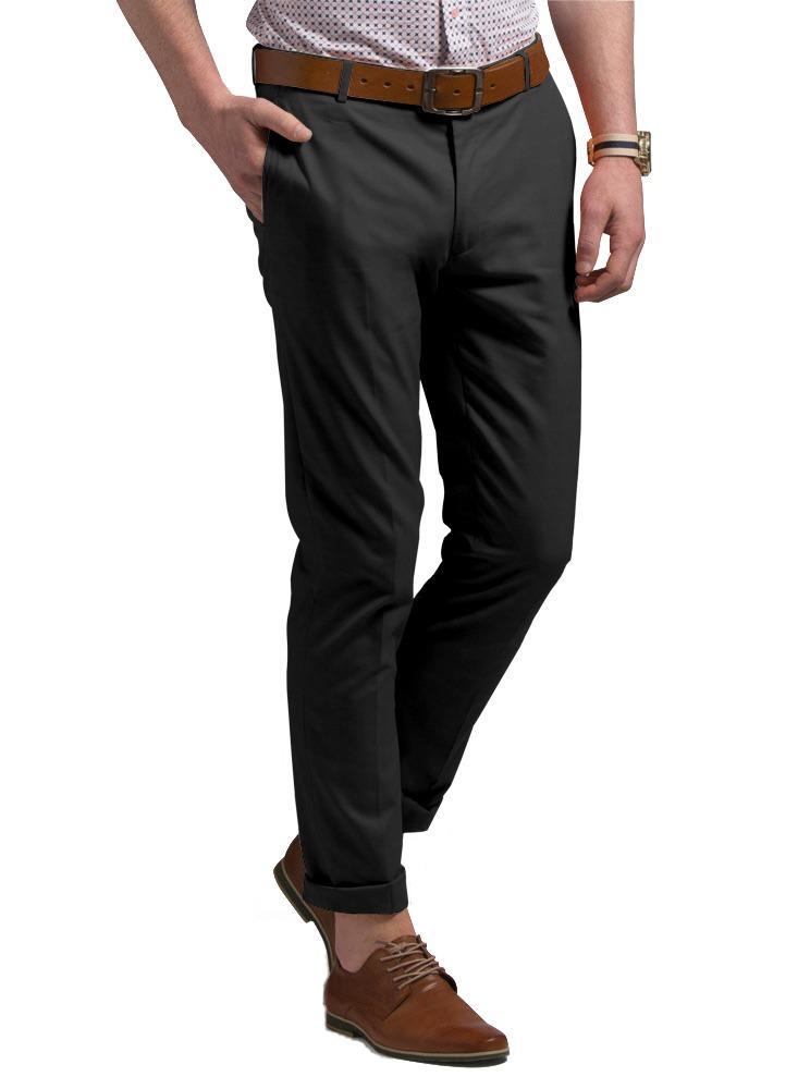 charcoal chinos