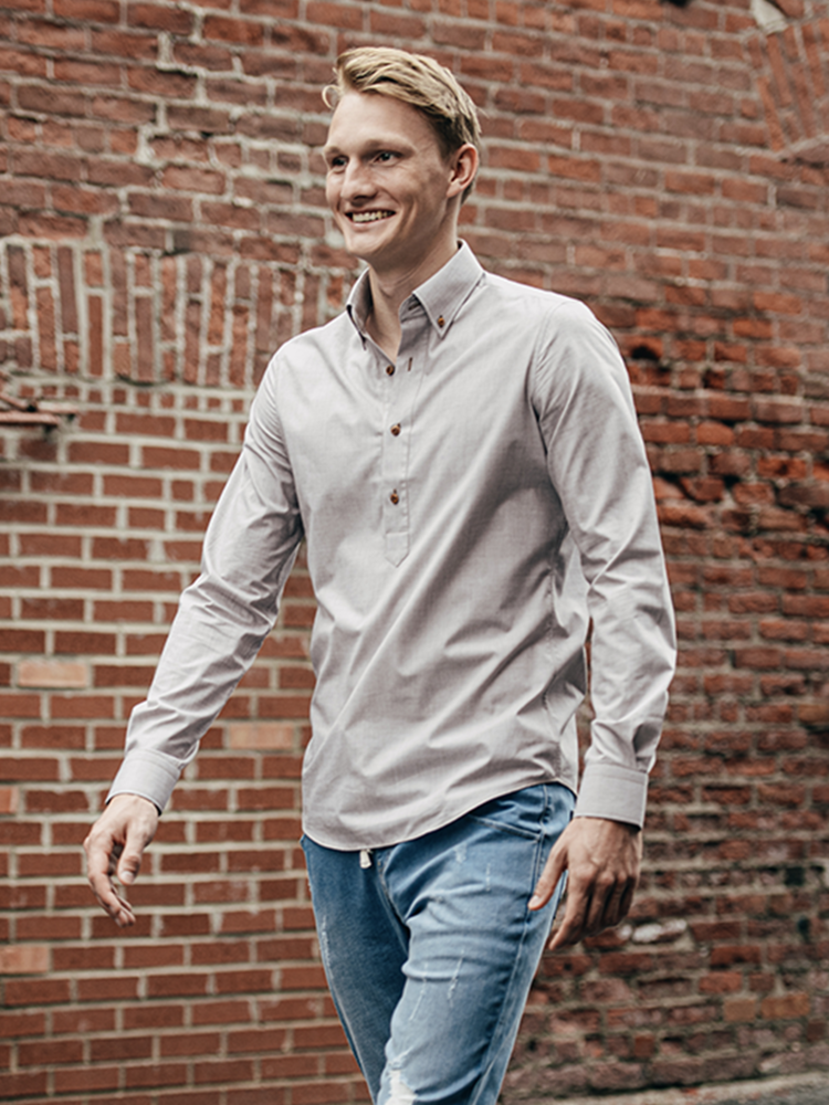 Sport shirt Sand Popover Cotton-Blend - Alice