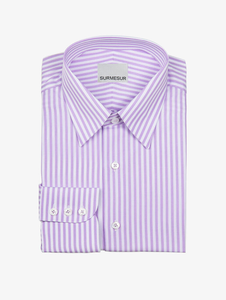 White Striped Cotton Shirt